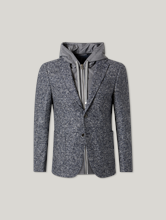 Bild von Veston mit Kaputze