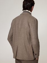 Bild von Veston aus Wolle mit Blende