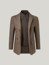 Bild von Veston aus Wolle mit Blende