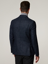 Bild von Veston mit Blende im Regular Fit