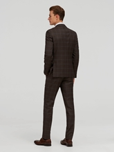 Bild von Anzug 2-teilig im Slim Fit mit Karo