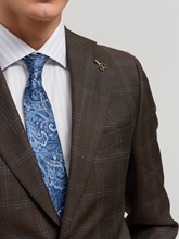 Bild von Anzug 2-teilig im Slim Fit mit Karo