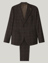 Bild von Anzug 2-teilig im Slim Fit mit Karo