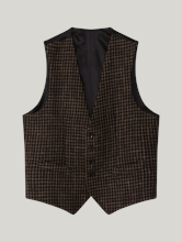 Image sur Gilet motif pied-de-poule