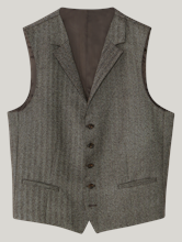 Bild von Gilet mit Revers-Kragen