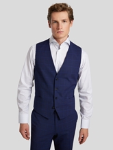 Image sur Gilet motif à carreaux