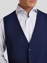 Image sur Gilet motif à carreaux