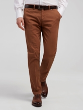 Image sur Pantalon chino Slim Fit texturé