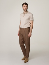 Bild von Hose aus Leinen L-PEET-PLEAT