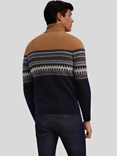 Bild von Pullover mit Norweger-Muster