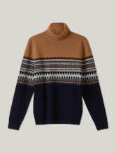 Bild von Pullover mit Norweger-Muster