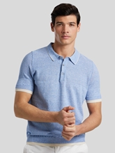 Bild von Polo Shirt aus Strick