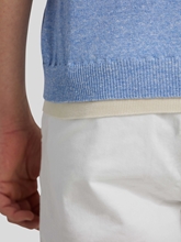 Bild von Polo Shirt aus Strick