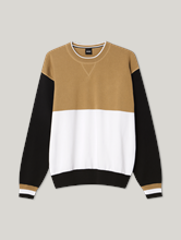 Image sur Pullover rayures en bloc