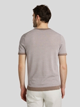 Image sur T-shirt en maille