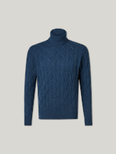 Image sur Pull en maille avec cachemire