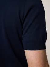 Image sur T-shirt tricoté en coton