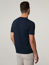 Image sur T-shirt tricoté en coton