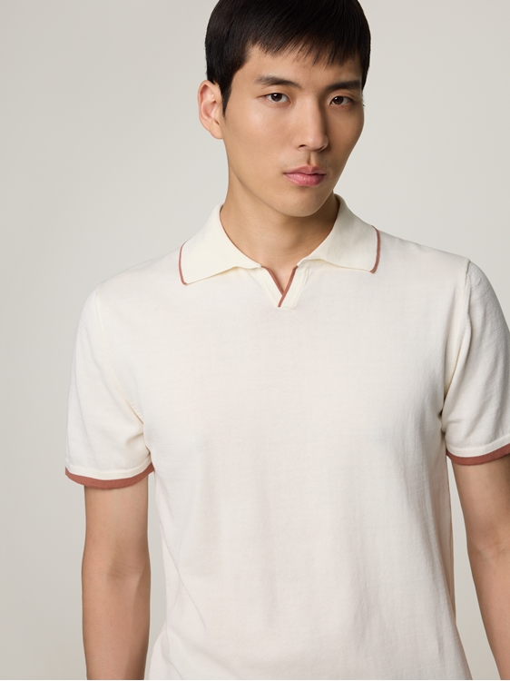 Bild von Poloshirt aus Baumwolle