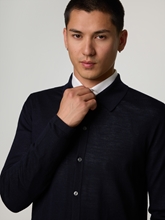 Image sur Chemise tricotée en laine mérinos