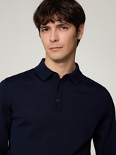 Bild von Poloshirt aus Schurwolle