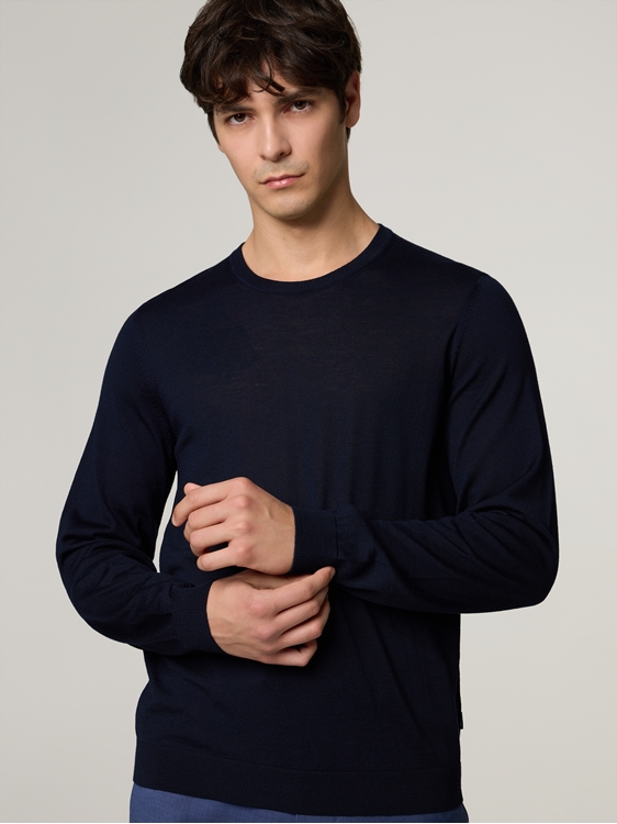 Image sur Pull en laine vierge LENO