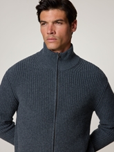 Bild von Cardigan mit Schurwolle