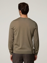 Bild von Strickpullover aus Wolle LENO