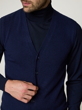 Bild von Strickweste aus Merinowolle