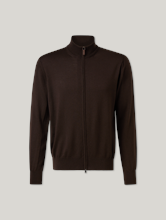 Bild von Strickjacke aus Merinowolle