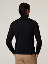 Image sur Pull à col roulé en laine vierge