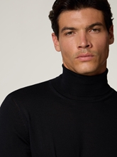 Image sur Pull à col roulé en laine vierge