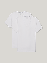 Bild von T-Shirt mit V-Ausschnitt im 2er Set