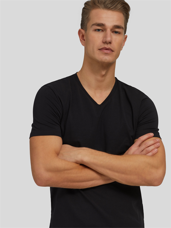 Bild von T-Shirt im Slim Fit 2er Set