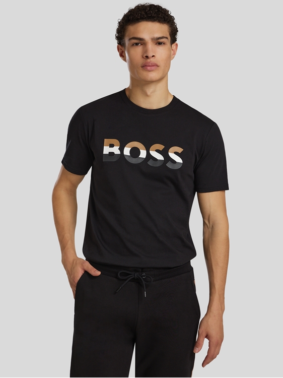 Bild von T-Shirt mit Logo-Print