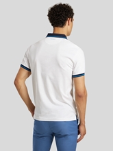 Image sur Polo à motif contraste