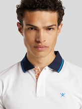 Image sur Polo à motif contraste