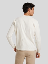 Bild von Sweatshirt mit Waffeloptik