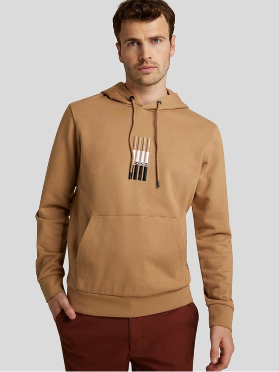 Bild von Hoodie mit besticktem Logo