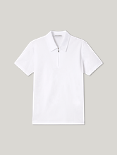 Bild von Polo-Shirt mit Reissverschluss