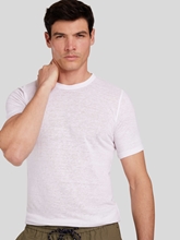 Image sur T-shirt en lin