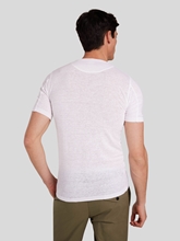 Image sur T-shirt en lin