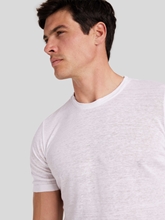 Image sur T-shirt en lin