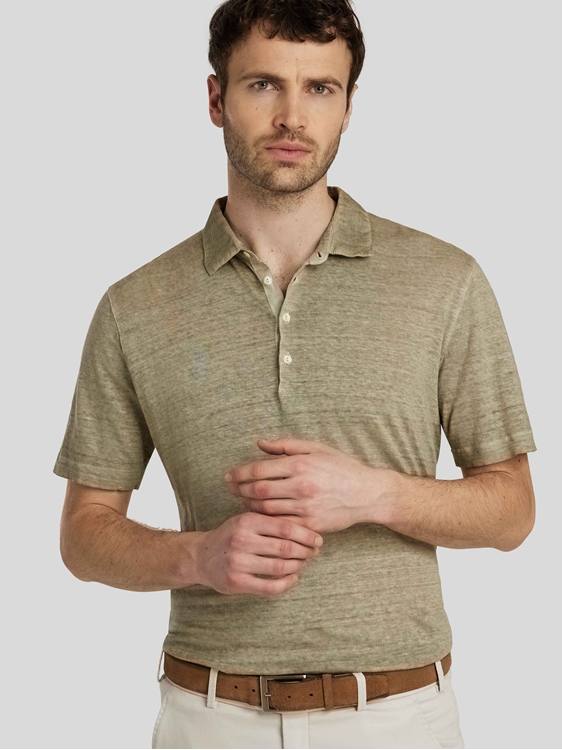 Image sur Polo en lin