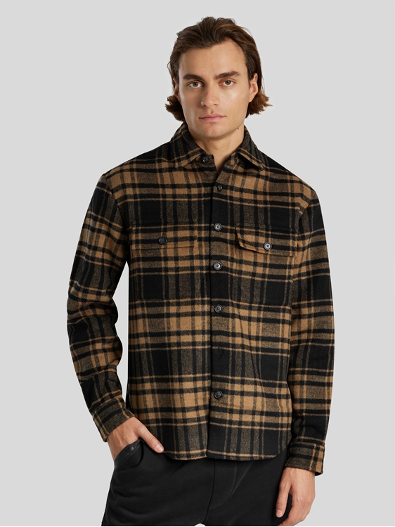 Bild von Overshirt mit Karo-Muster