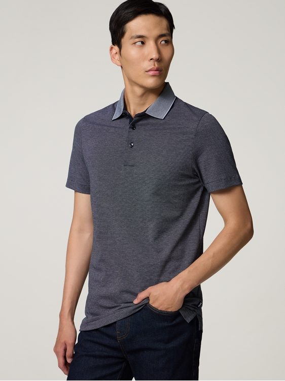 Bild von Poloshirt im Slim Fit PITTON