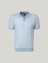 Bild von Strickpoloshirt im Regular Fit