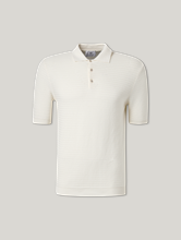 Image sur Polo en tricot de coton