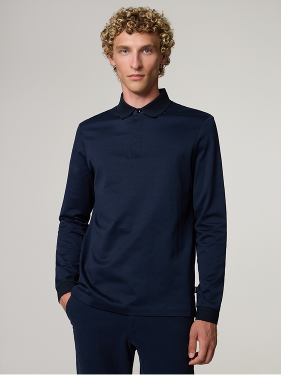 Bild von Langarm Poloshirt PADO