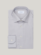 Bild von Hemd im Slim-Fit mit Struktur DOBBY